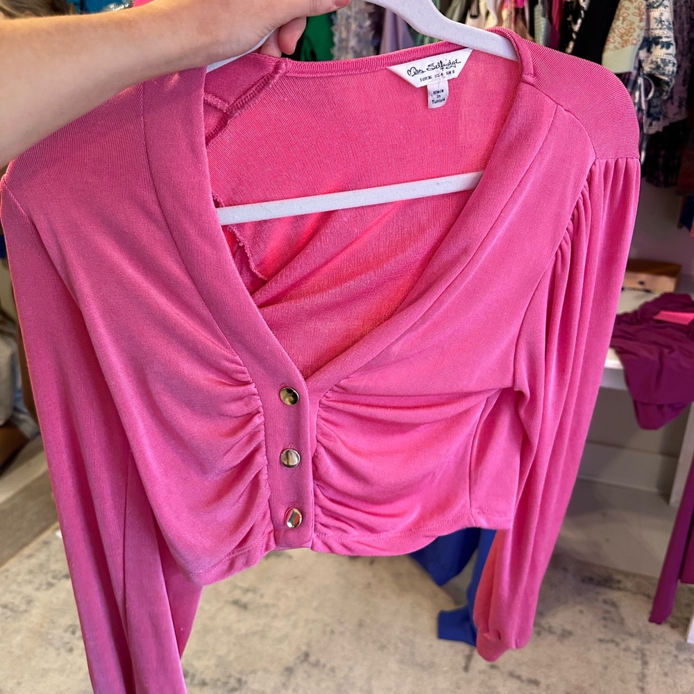 Pink top